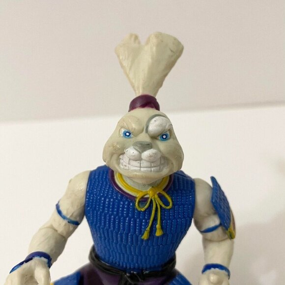 Vtg 1989 Teenage Mutant Ninja Turtles Usagi Yojimbo Moc 5 Inch Action Figure - Picture 2 of 15